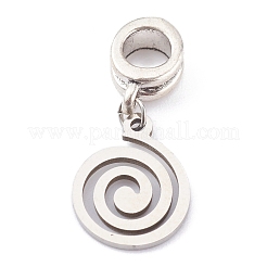 Europäische Anhänger aus Edelstahl 304&nbsp;PALLOY-JF00624-03