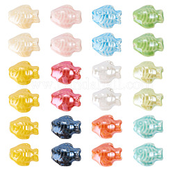 24 Uds. Cuentas de porcelana hechas a mano de 12 colores&nbsp;FIND-TA0011-02
