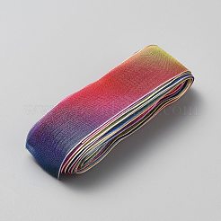 10 Yards Regenbogenfarbe Organzaband&nbsp;OCOR-WH20005-04A