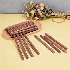 30 Stück gewachste runde Holzstäbchen&nbsp;WOOD-OC0004-51