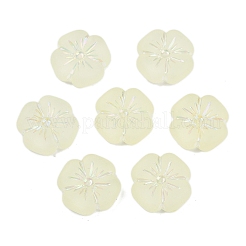 Perles en acrylique transparent mat&nbsp;X1-OACR-P029-19B-03