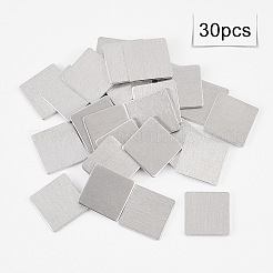 Plaque signalétique vierge en aluminium&nbsp;ALUM-BC0001-43P