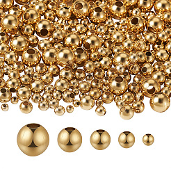 400 pièce 5 perles en acier inoxydable 304 de style&nbsp;STAS-MP0001-10