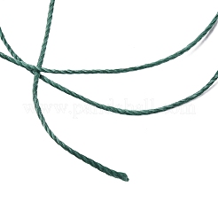Cordon torsadé rond en polyester ciré&nbsp;YC-L003-D-M