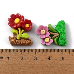 Cabochon decoden in resina opaca&nbsp;X-CRES-P030-B
