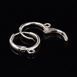 925 Sterling Silber Brisur Ohrring Zubehör&nbsp;STER-I017-090P