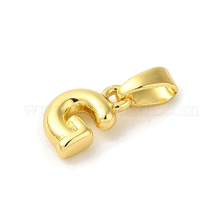 Cremagliera charms ottone placcatura&nbsp;KK-C053-04G-G
