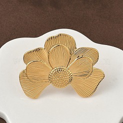 Anillos abiertos de acero inoxidable 304 para mujer&nbsp;LS-RJEW-F195-03G