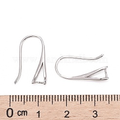 Anlaufschutz rhodinierte Ohrringhaken aus Sterlingsilber&nbsp;STER-K168-116P