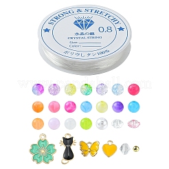Bausatz zum Selbermachen von Stretch-Armbändern&nbsp;DIY-FS0003-57
