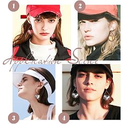 Kit para hacer aretes con temática de balón deportivo&nbsp;DIY-OC0011-33