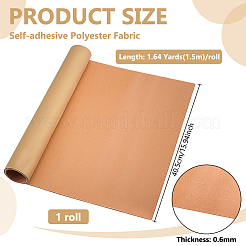 1 Rolle selbstklebendes PVC-Ledergewebe&nbsp;DIY-BC0015-42B