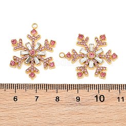 Ciondoli in strass in acciaio inossidabile 304&nbsp;RB-CBADC81-14G-04