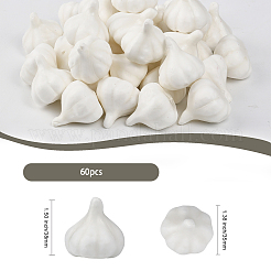 Mini-Schaum-Knoblauchimitat&nbsp;LS-DJEW-WH0063-38