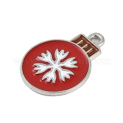 Weihnachten Thema Legierungsemailleanhänger&nbsp;ENAM-Z020-02I