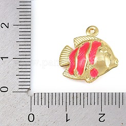 Messing Emaille-Anhänger&nbsp;KK-I352-06G