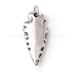 Pendenti in acciaio inossidabile 304 in stile tibetano&nbsp;STAS-P305-60AS