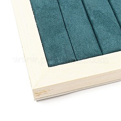 Espositori per anelli in tessuto in microfibra a 6 slot&nbsp;RDIS-E009-02