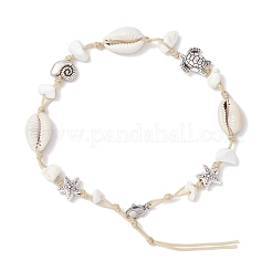 Cavigliere con perline in magnesite sintetica&nbsp;AJEW-AN00687-03