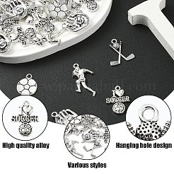 35 pièces 5 styles pendentifs en alliage de zinc de style tibétain&nbsp;TIBEP-YW0001-95