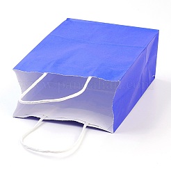 Sacs en papier kraft de couleur pure&nbsp;LS-AJEW-G020-C-04