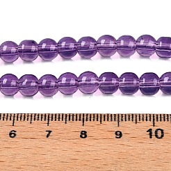 Perline di vetro vernice cottura fili&nbsp;DGLA-Q023-6mm-DB44