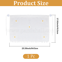 1 Stück universelle Sonnenschutzblenden für die hinteren Seitenscheiben von Autos aus Polyester&nbsp;AJEW-CN0007-87