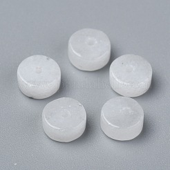 Natürliche weiße Jade perlen Stränge&nbsp;G-Z006-C35