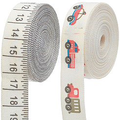 2 Rolle Baumwollfadenband in 2 Ausführungen&nbsp;OCOR-CY0003-56