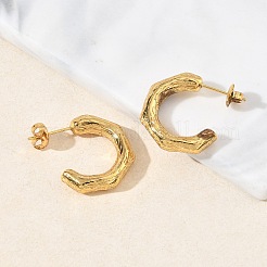 Pendientes de acero inoxidable 304 para mujer&nbsp;EJEW-K333-33G