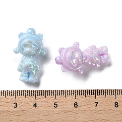 Perles acryliques opaques plaquées UV&nbsp;PACR-D288-26