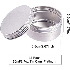 Latas de aluminio redondas&nbsp;CON-BC0005-18B