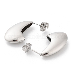 Orecchini a bottone in acciaio inossidabile 304 anti-ossidazione&nbsp;EJEW-H115-14P