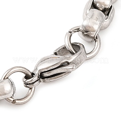Bracciali a catena in acciaio inossidabile 304 per donna&nbsp;BJEW-G711-05GP