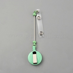 Bobina per badge retrattile e perline in plastica opaca&nbsp;AJEW-WH20001-10J