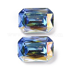 Cabochon in strass di vetro in stile ab chiaro&nbsp;RGLA-J018-C-211LA