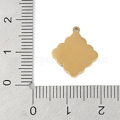 Ionenplattierung (IP) 304 Edelstahl-Anhänger&nbsp;STAS-C108-02G