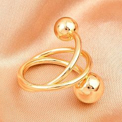 Bagues de manchette en laiton pour femmes&nbsp;RJEW-Z113-16G
