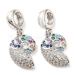 Pendenti in ottone con micro pavé di zirconi&nbsp;KK-M247-19P