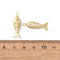 Ottone micro spianare pendenti zirconi&nbsp;KK-C143-52B-G