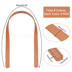 16 correa para bolso de piel sintética de poliuretano en 8 colores&nbsp;FIND-PH0010-38