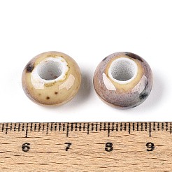 Perles en porcelaine manuelles&nbsp;PORC-S498-05-01