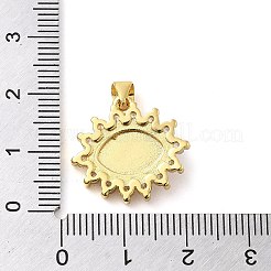 Colgantes de esmalte de latón dorado&nbsp;KK-A198-04G