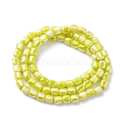 Chapelets de perles en verre électroplaqué&nbsp;EGLA-K015-08A