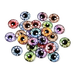 Cabochon in vetro trasparente stampato&nbsp;GL-CBAA22A-10