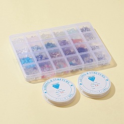 Kit de fabrication de collier de bracelet de pierres précieuses diy&nbsp;DIY-FS0002-93