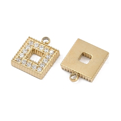 Ciondoli in acciaio inossidabile 304 con micro pavé di zirconi cubici&nbsp;STAS-I325-025G-02