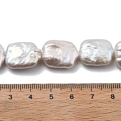 Natürliche Barock Keshi Perlen Stränge&nbsp;PEAR-P064-01C-09A