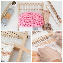 Strickgabel aus Holz und Nadelsets mit großen Augen&nbsp;TOOL-NB0001-27