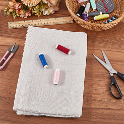 Tessuto di cotone e lino rettangolare&nbsp;DIY-WH20001-58B